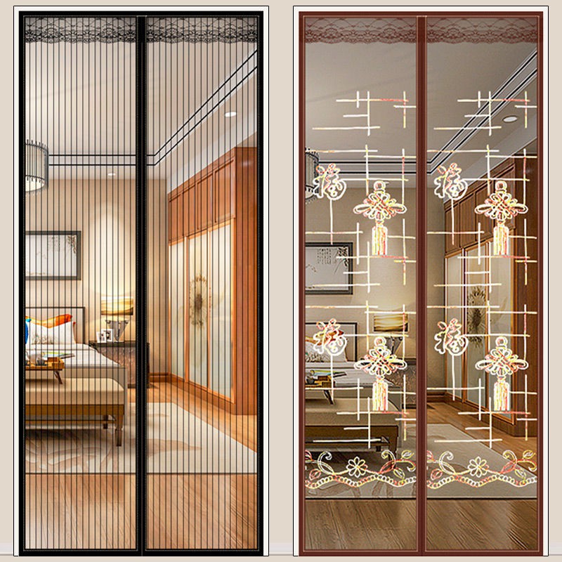 Door Curtain Deutsch Summer Day Anti Mosquito Mosquitoes Fly Son Soft Screen Door Curtain Encryption Bedroom Living Shopee Malaysia