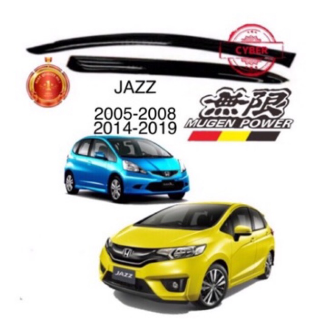 Honda JAZZ MUGEN Air Press/Door Visor #Sun Visor #Sun Protection 