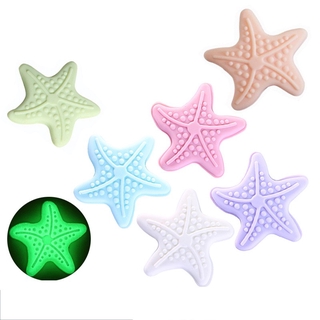 5pcs Set Starfish Shape Silicone Door Knob Wall Shield Protection Pad