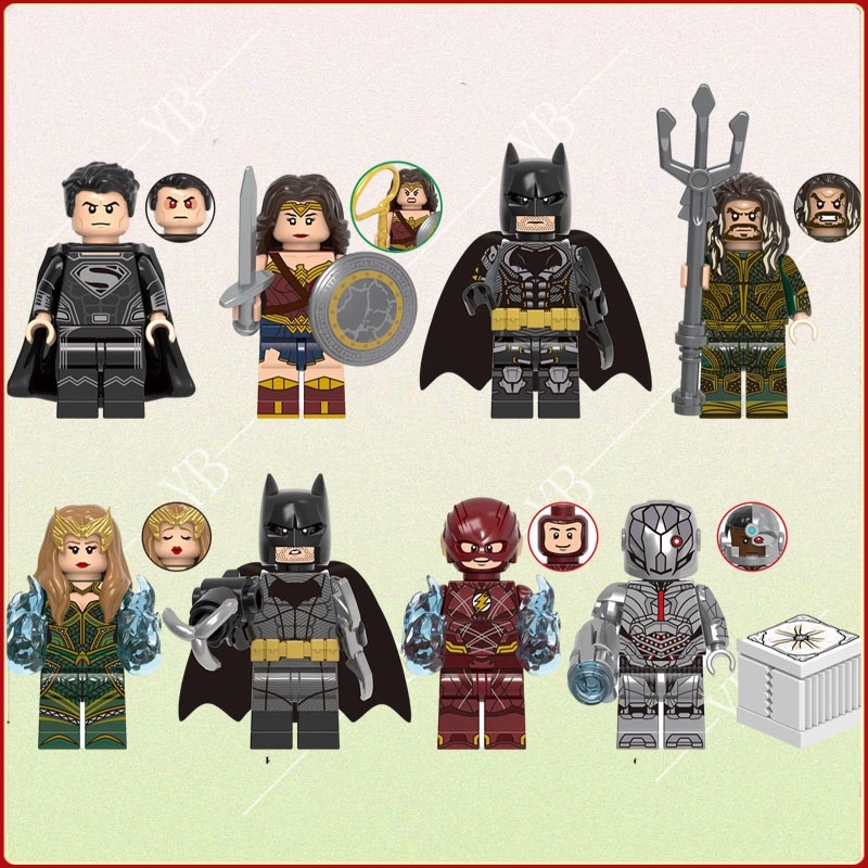 Justice League Assembled Toys Children's Puzzle Building Block toys Minifigure Toys for Kids