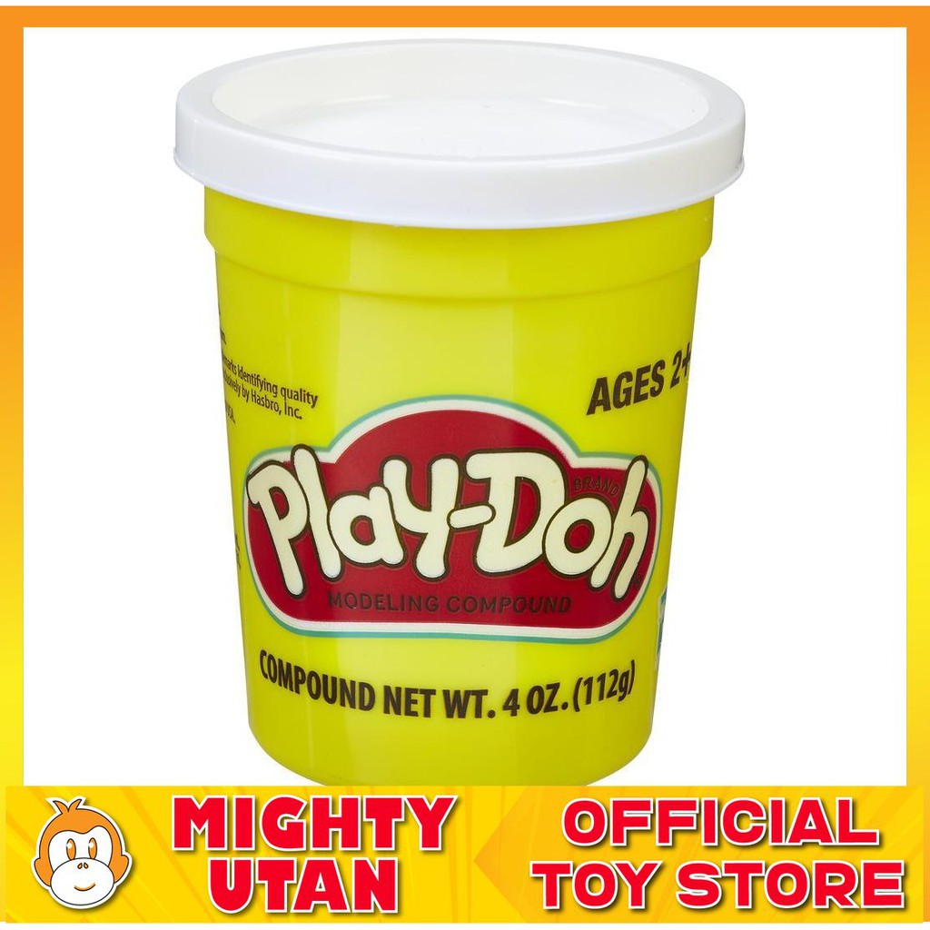 white play doh