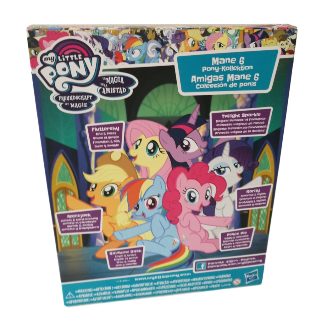 my little pony meet the mane 6 ponies collection