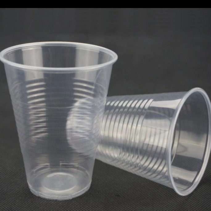 Ready Stock Disposable Pp Plastic Cup 50 Pieces 6oz 8oz 12oz Shopee Malaysia 7787