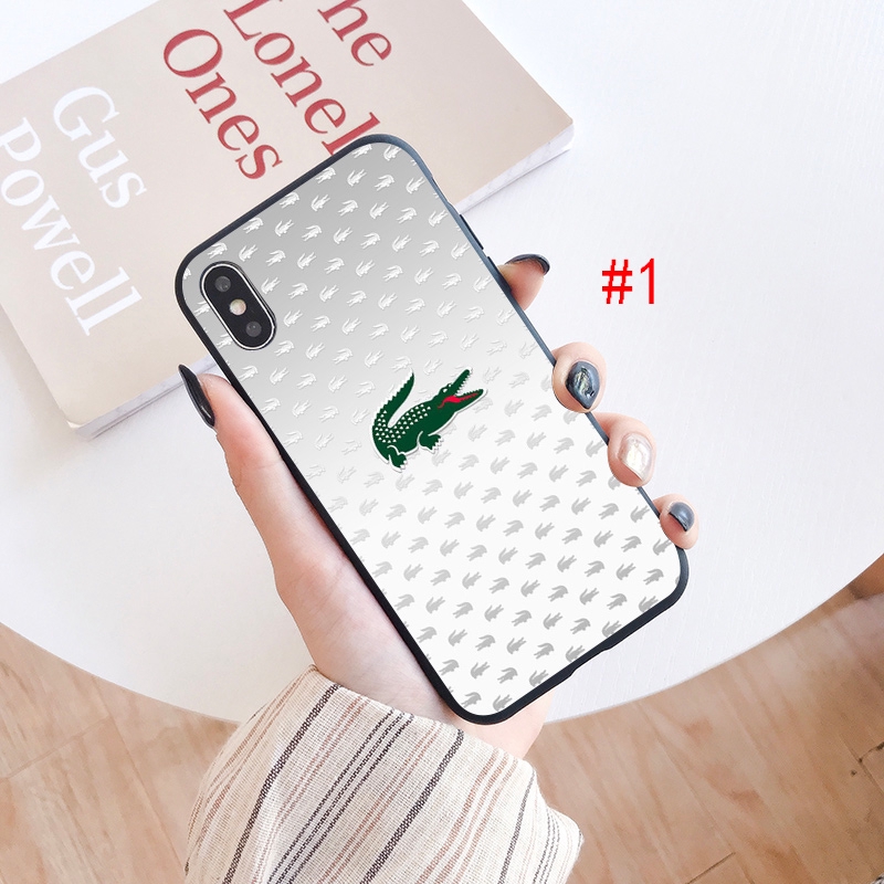 Lacoste Soft Silicone Cover Case for iPhone 11 Pro Max 6 7 8 Plus X XR XS MAX | Shopee Malaysia