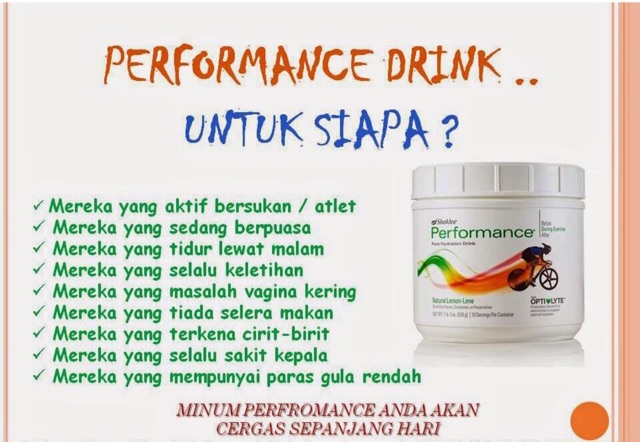 Shaklee Performance Drink Shopee Malaysia