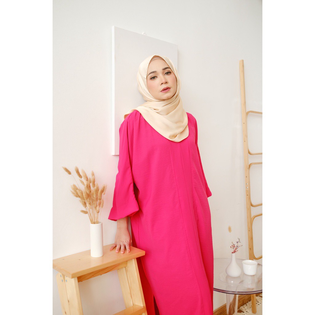 She Dazzle Lea Caftan Hotpink Shopee Malaysia