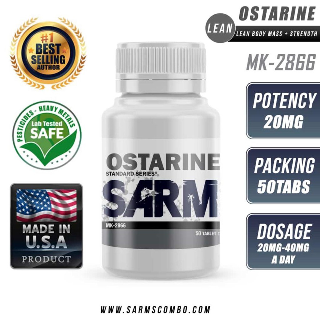 Sarms Combo Ostarine Mk 2866 20mg 50 Tablets Shopee Malaysia