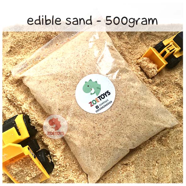 Zoetoys Edible Sand FOOD GRADE 500 Grams Edible Sand Toy Sensory
