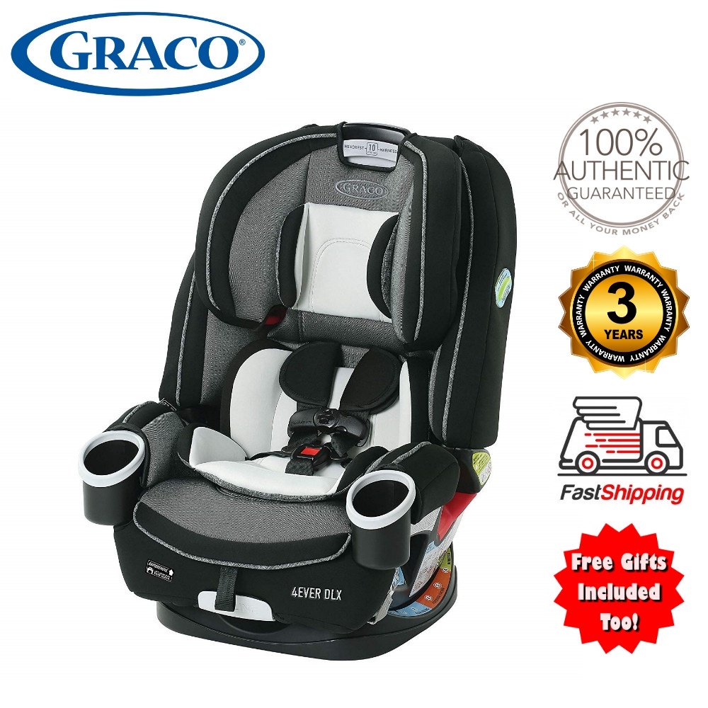 Graco 4ever Dlx 4 In 1 Infant To Toddler Car Seat With 10 Years Of Use Fairmont Shopee Malaysia
