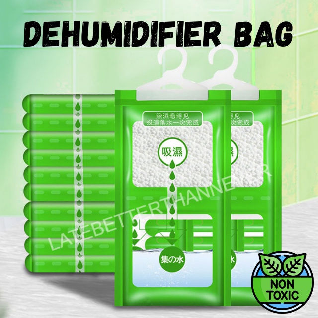 (5pcs) 100g Indoor Closet Dehumidifier Bag Moisture Absorber Mildew