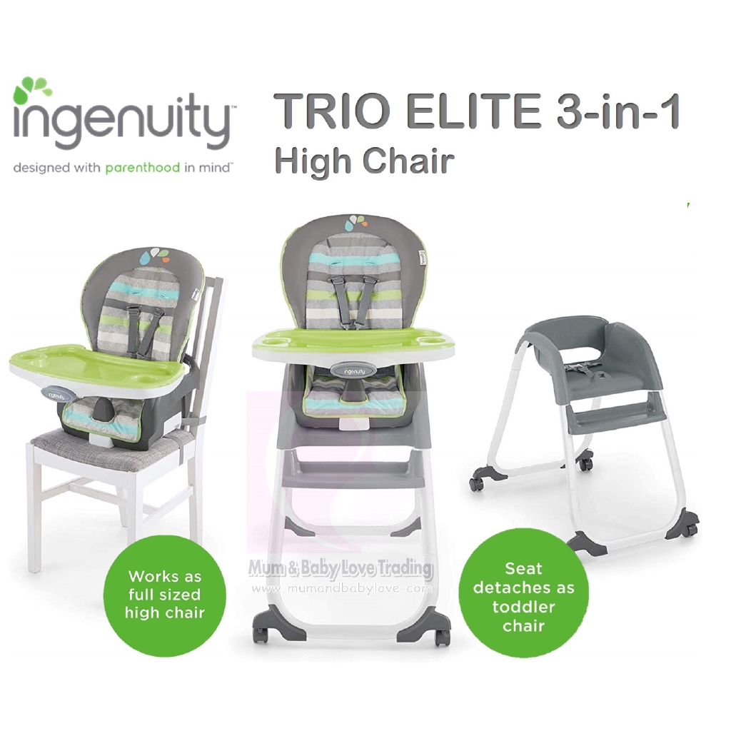 high chair ingenuity trio