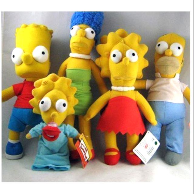 simpsons stuffed toys