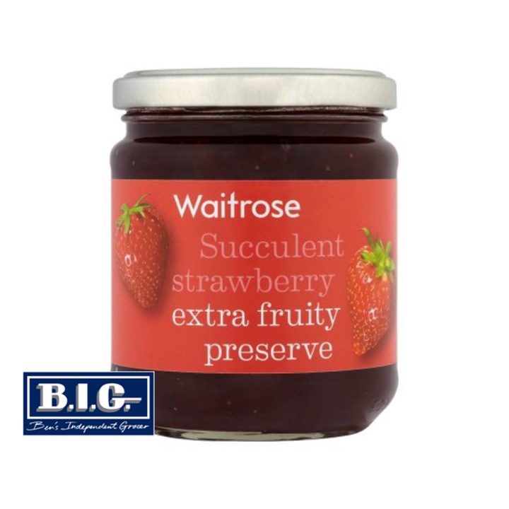 Waitrose Strawberry Preserve 340g (EXP Aug 2023) Shopee Malaysia