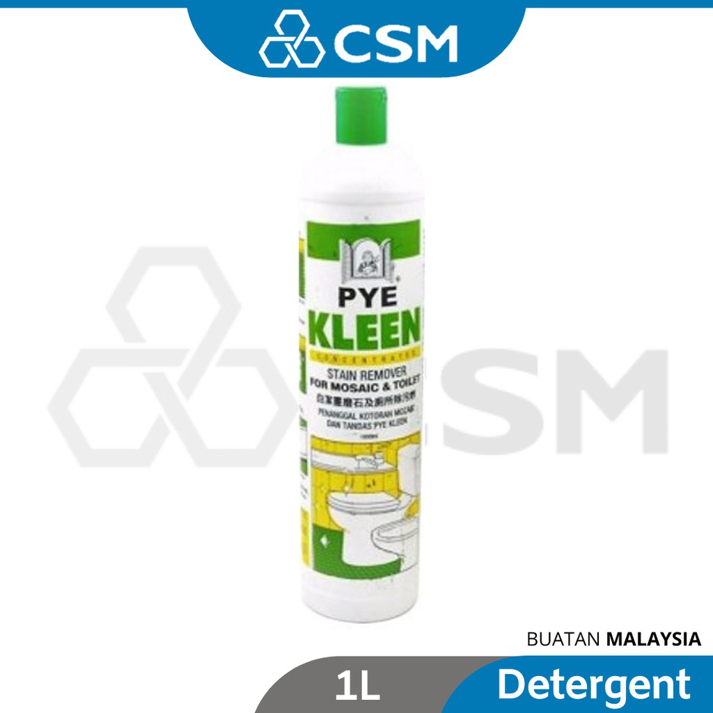 CSM Dark Green PYE Kleen Stain Remover for Mosaic & Toilet CLKL Tough
