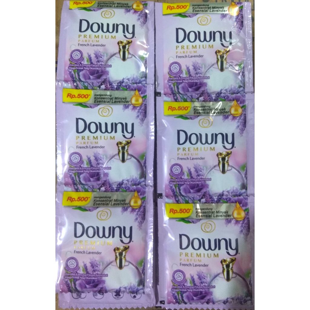 Downy French Lavender Deodorizer And Softener 24 Sachets 10ml Shopee
