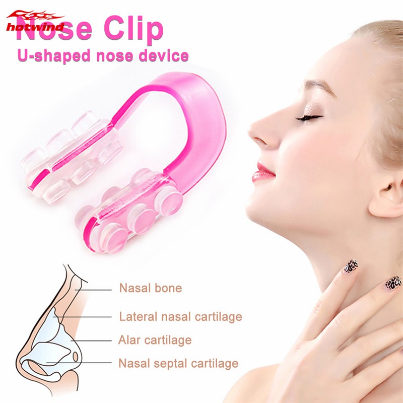 HW U-shaped Magic Nose Shaping Shaper Nose Bridge Straightening Beauty Clip Facial Lift Corrector