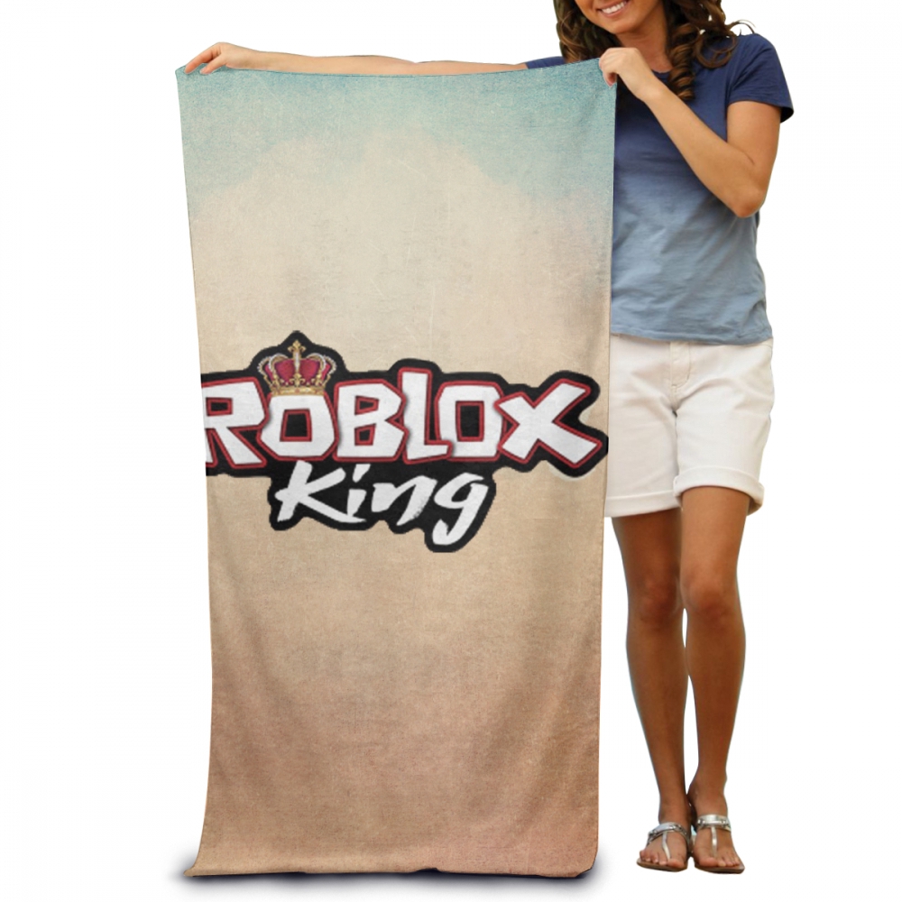 80 130cm Roblox King Adult Beach Towels Shopee Malaysia - roblox beach towel