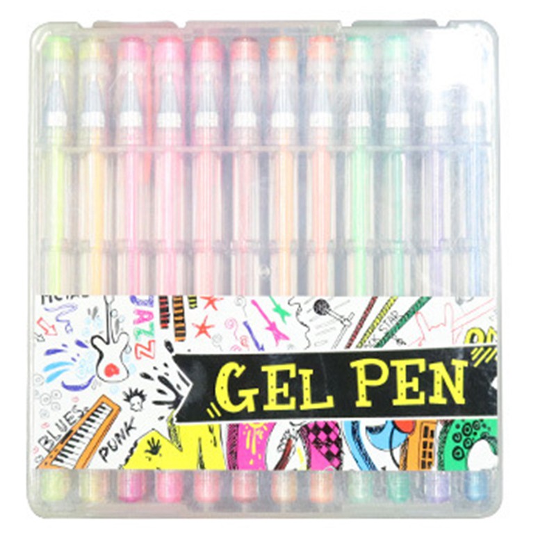 color gel ink pen