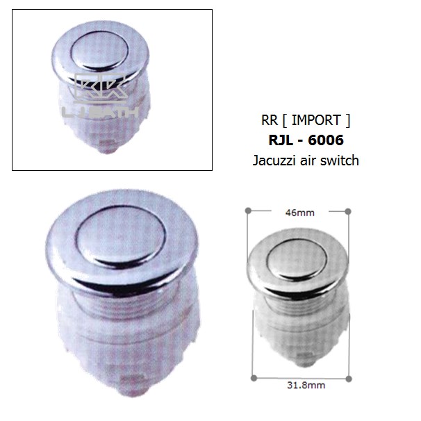 RR [ IMPORT ] Jacuzzi air switch ( RJL 6006 ) / Jacuzzi air control