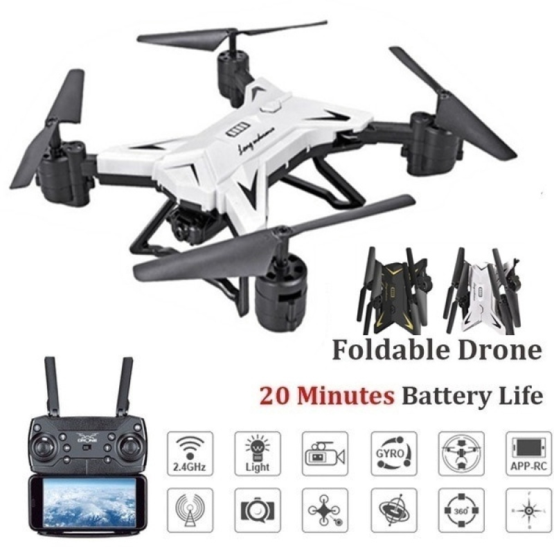 ky601s hd 1080p 500w long battery life app control helicopter rc drone aircraft quadcopter toy