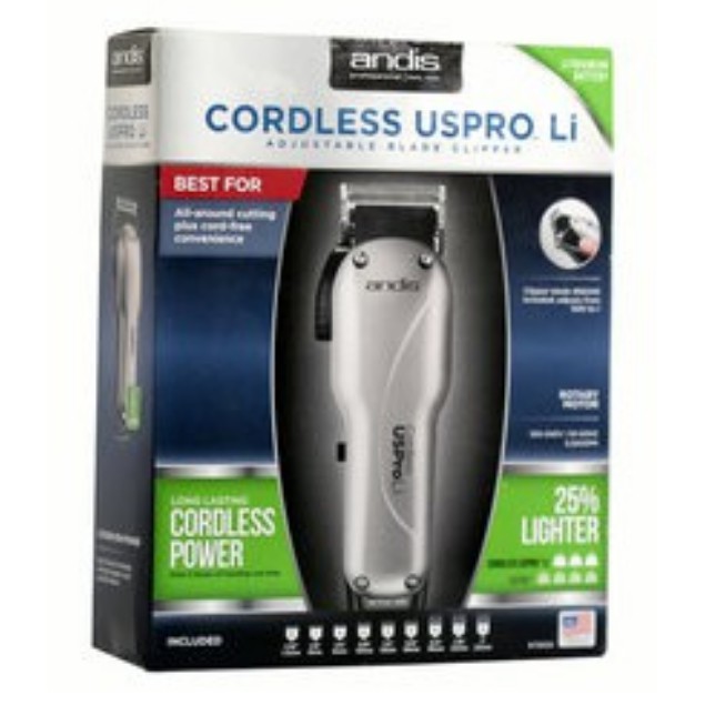 andis cordless uspro lithium adjustable clipper