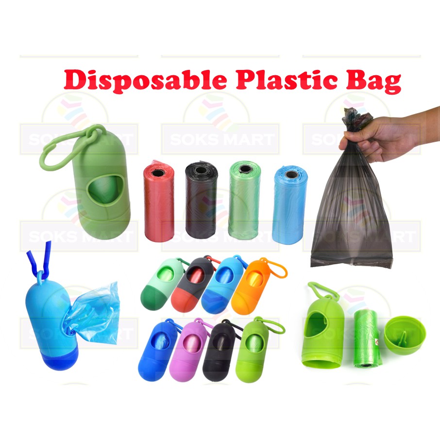 Disposable Plastic Bag Portable Diaper Dispenser & Refill Baby Diapers