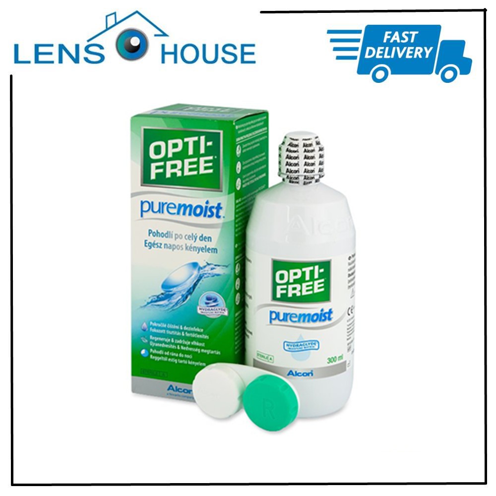 Opti Free Pure Moist Solution 300ml Shopee Malaysia