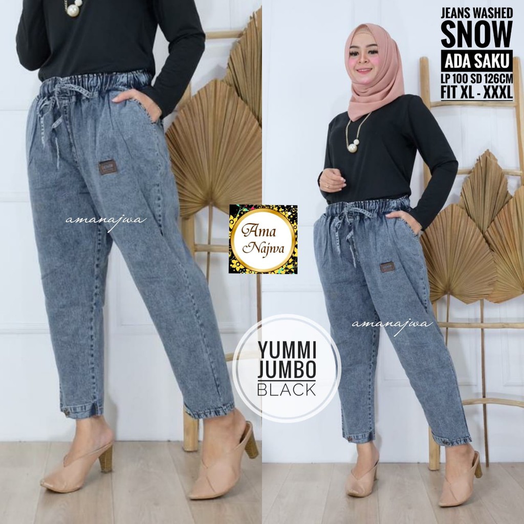 (Ama Najwa) Yummi Jumbo Black | Shopee Malaysia