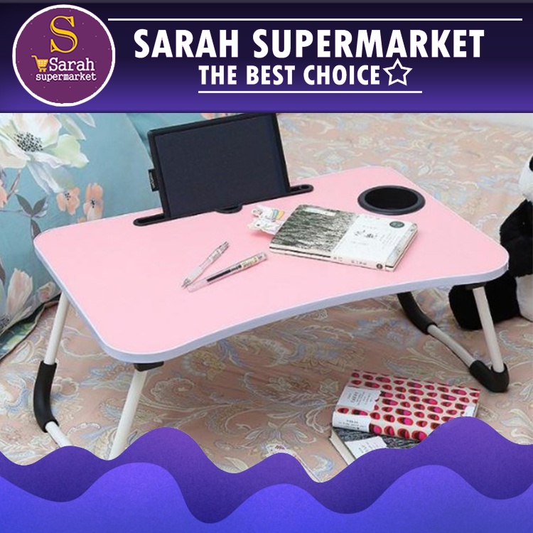 Sarah Laptop desk bed Folding Anti Slip Laptop Table Student Portable