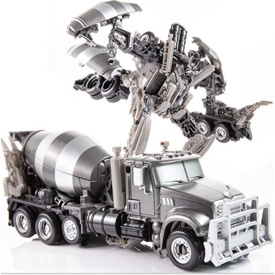 A2F 8 in 1 Devastator Combiner Transformable Robot death Roll Toy Transformer Robot Mainan Murah Toy for Kid