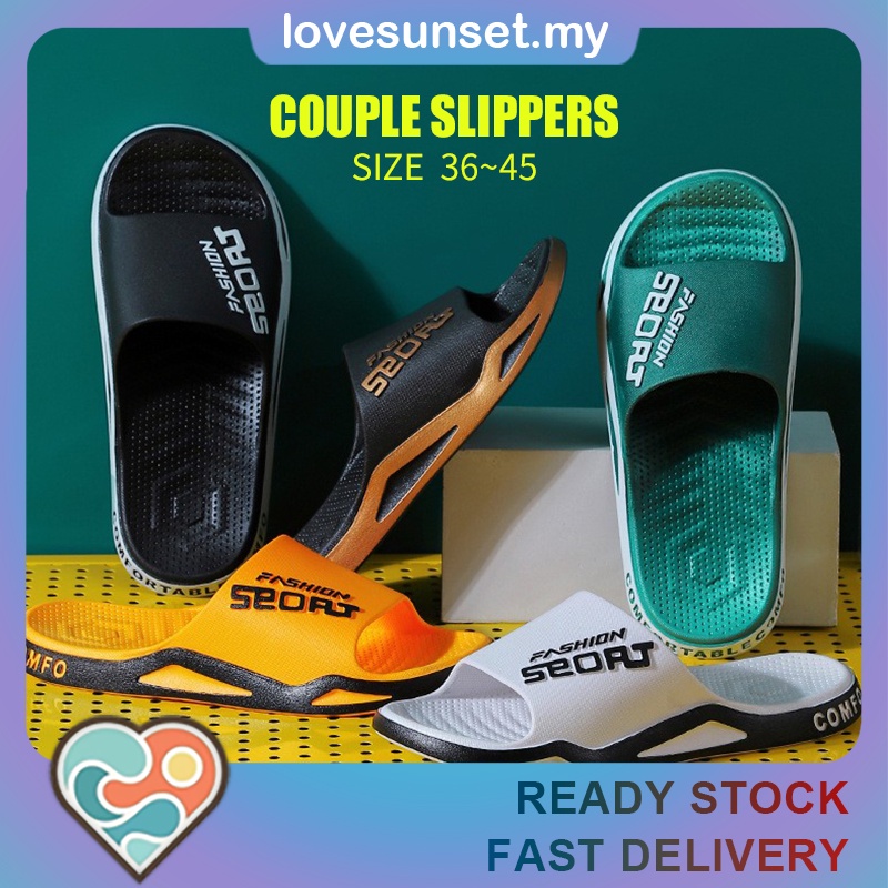 READY STOCK 2022 High Quality Home Selipar Room Slippers couple Sandal EVA Fashion Slippers Upgrade Japanese Comfortable