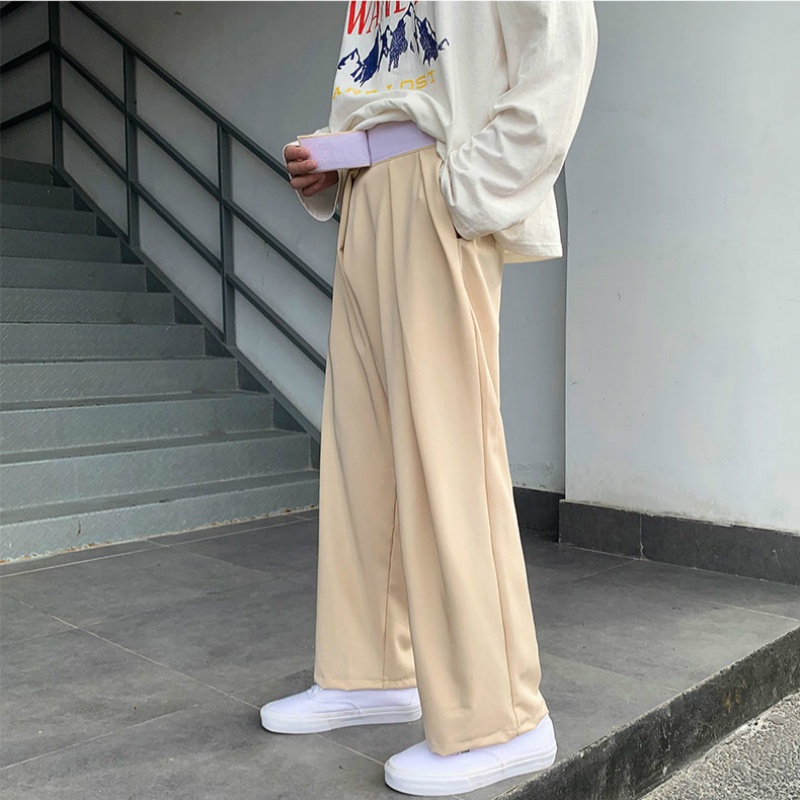 high waisted wide leg pants men