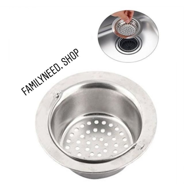 FMN Sink Garbage Strainer perangkap penapis sampah penutup sinki 110mm ...