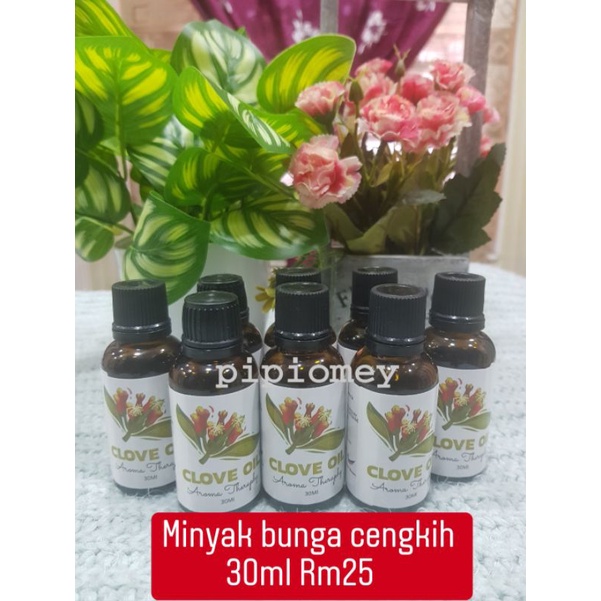 🔥🔥Minyak Bunga Cengkih (CLOVE OIL PREMIUM) AROMA THERAPHY 30ml🔥🔥