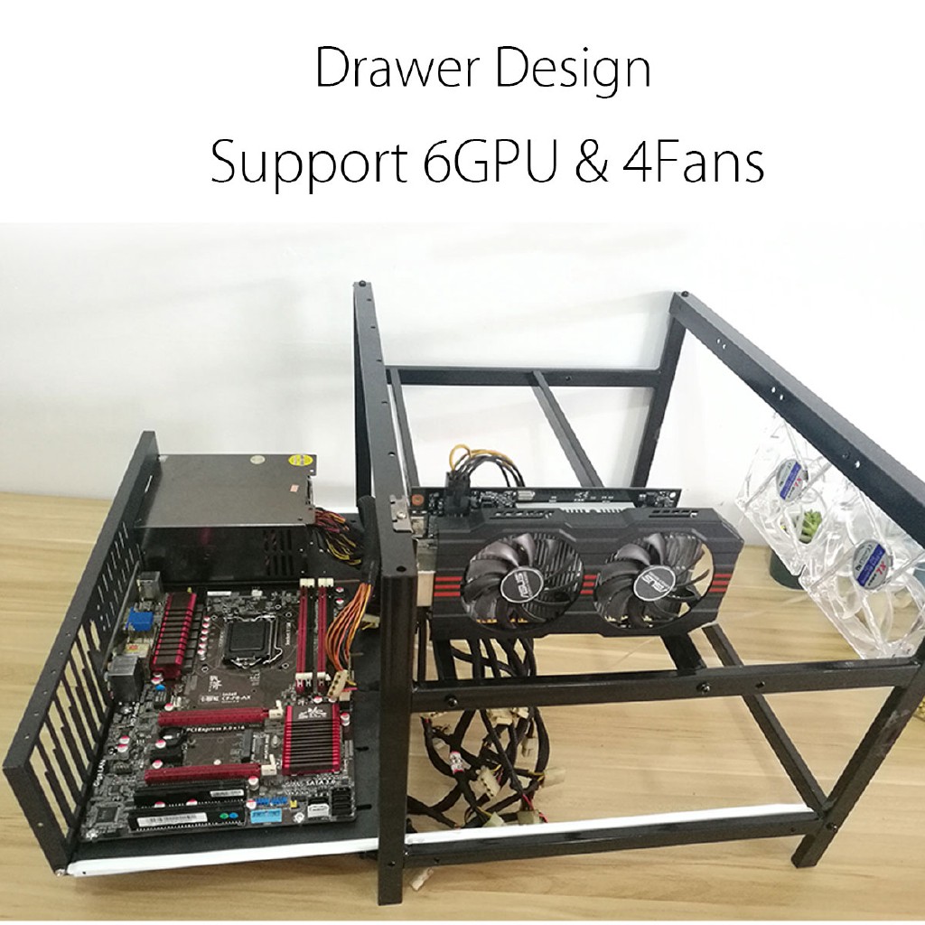 Crypto Coin Open Air Mining Frame Rig Case - Aliexpress.com : Buy 1250W 4U Crypto Coin Open Air Mining ... - This is an aluminum open air mining rig case for mining crypto currencies with multiple graphic cards gpu's.