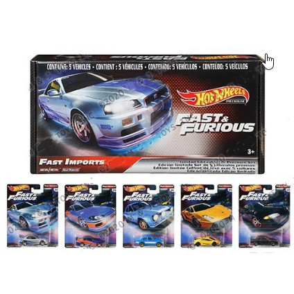 hot wheels fast and furious box set
