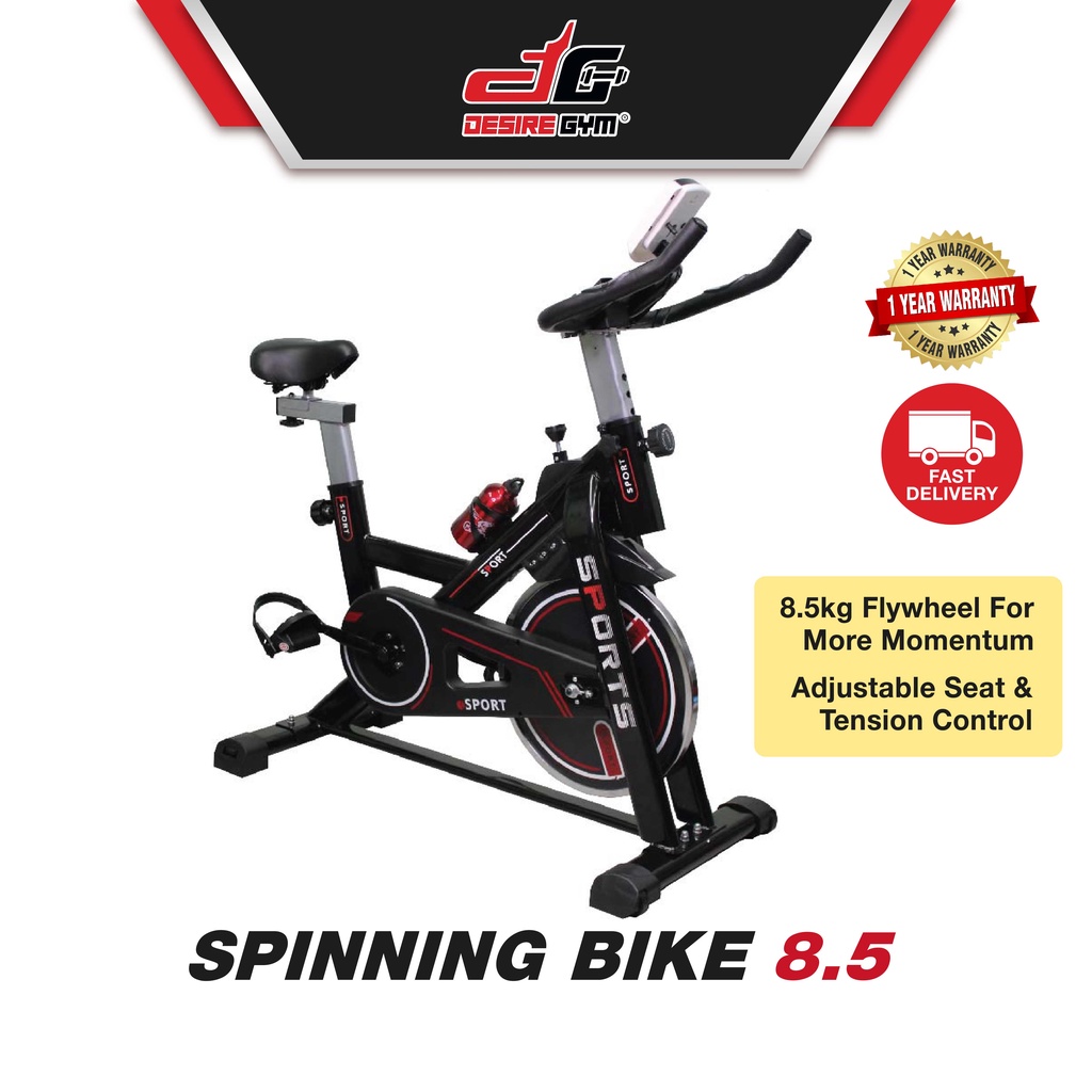 momentum spin bike