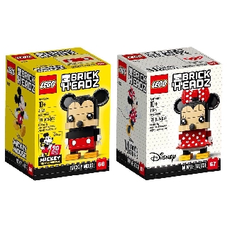 lego mickey and minnie brickheadz