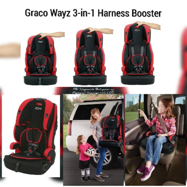graco wayz harness booster