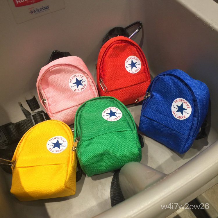 Dompet wanita Creative Wallet Card Holder Mini Coin Purse Keychain