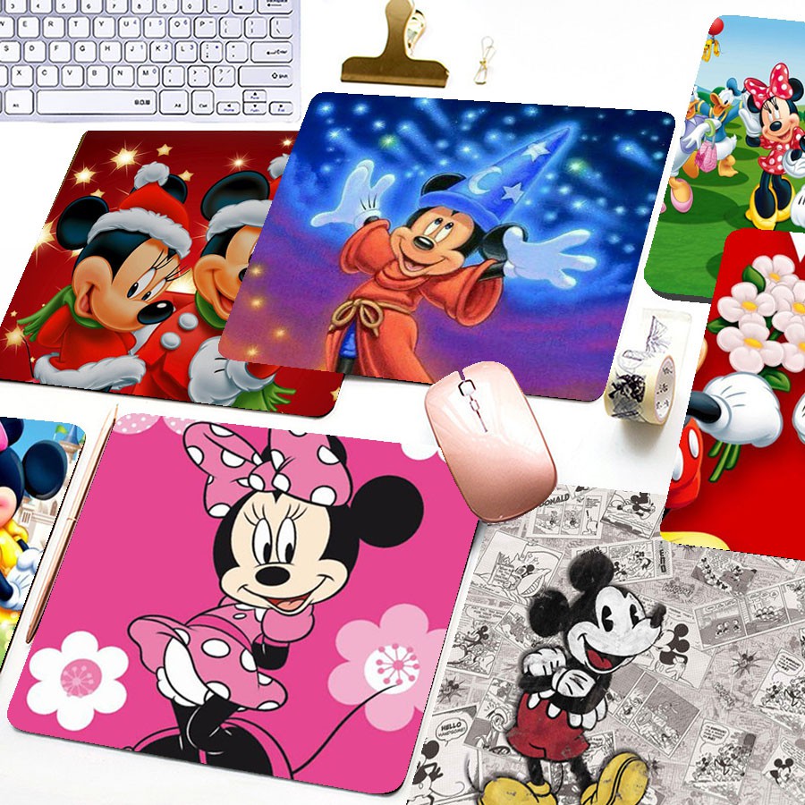 Disney Cartoon Gaming Mouse Mickey Mouse Game Anti-slip Pad LoL Gamer  Mousepad | Shopee Malaysia