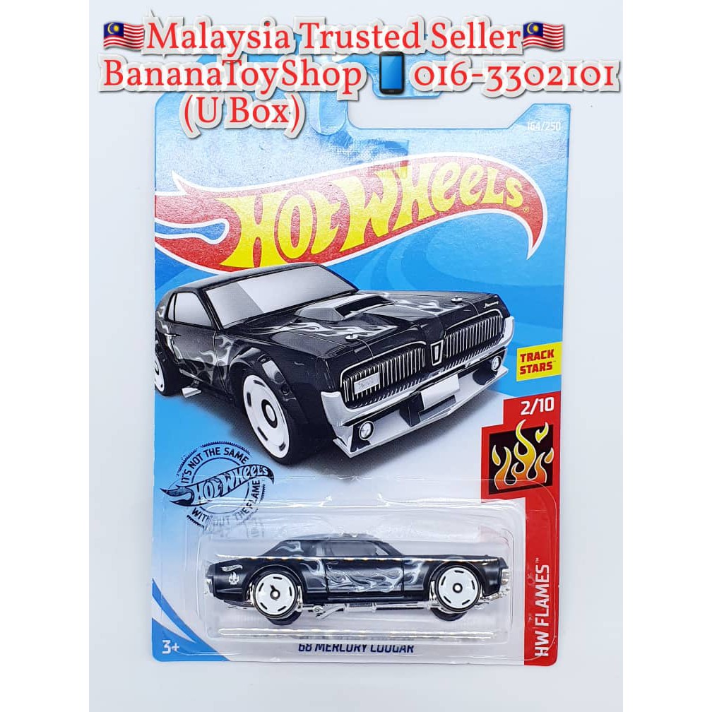 1968 mercury cougar hot wheels