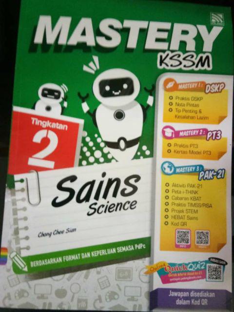 MyB Buku Latihan 2019 : Mastery KSSM Tingkatan 2 - Sains ...