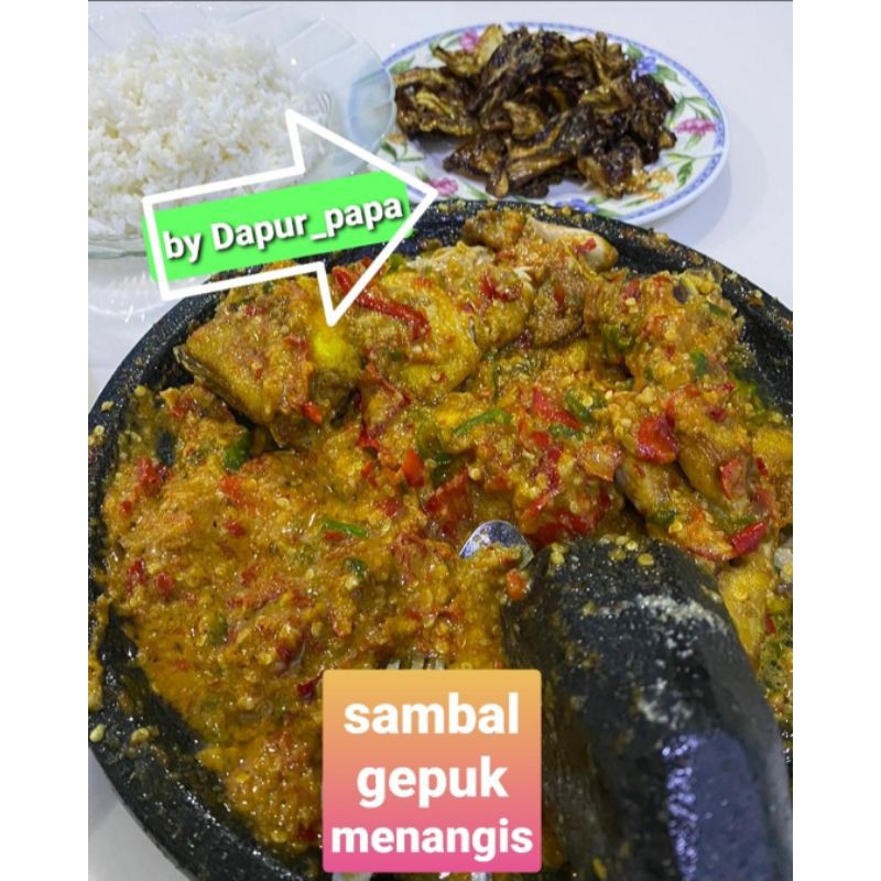 Premium Sambal Ayam Gepuk Geprek Gesek Pedas Menagis Shopee Malaysia