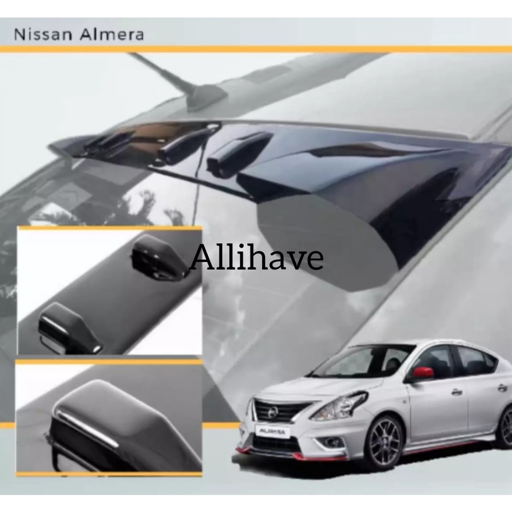 Nissan Almera 2013-2019 Rear Roof Spoiler | Shopee Malaysia