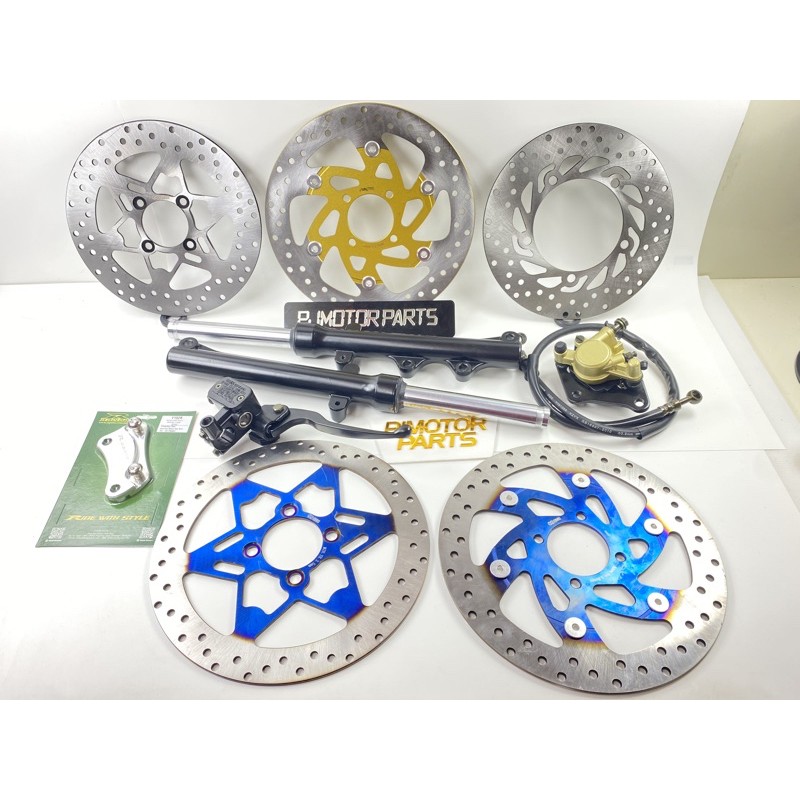 Y15 / Y15ZR Fork Set,Disc Plate, Master Pump, Brake Lever, Brake Switch