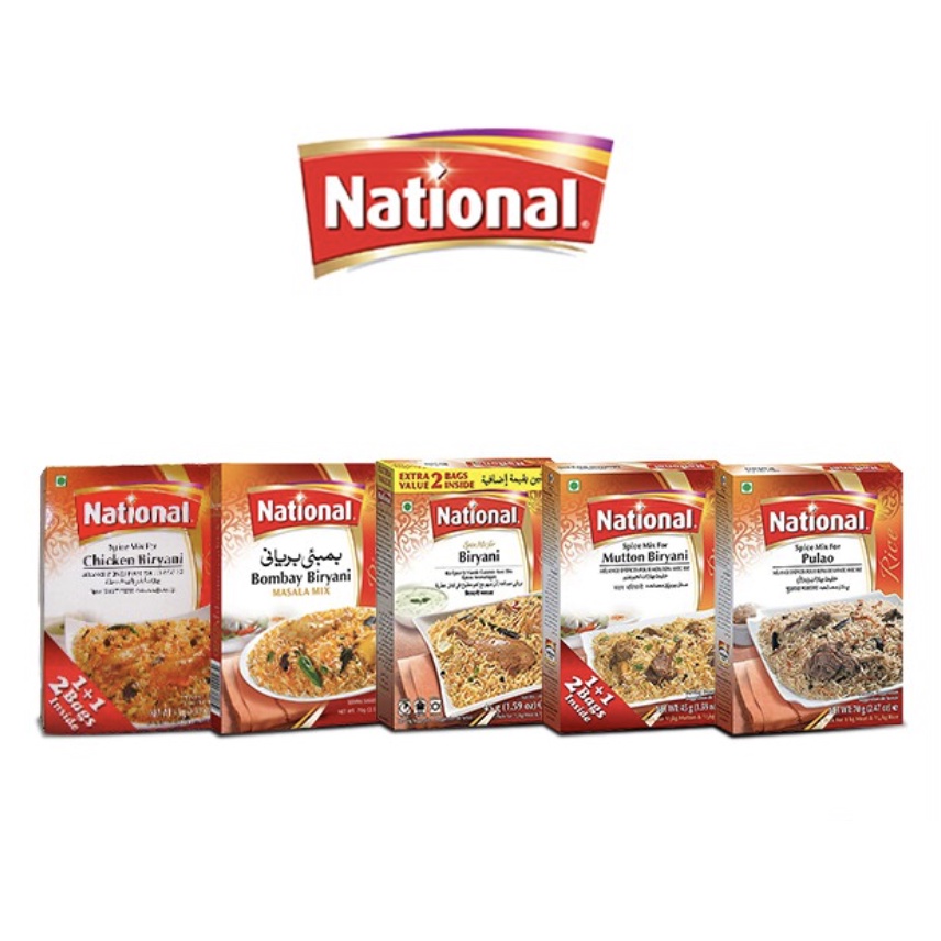 REMPAH BRIYANI NATIONAL - BOMBAY, MUTTON, SINDHI, PULAO, BIRYANI, CHICKEN & MASALEDAR