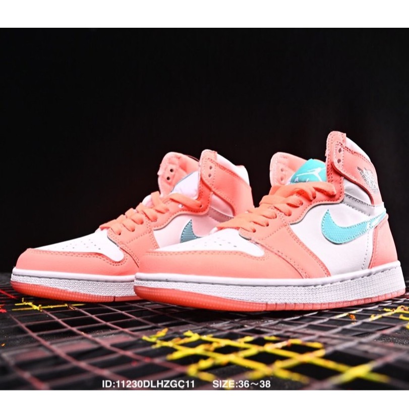 jordan aj 1 mid orange