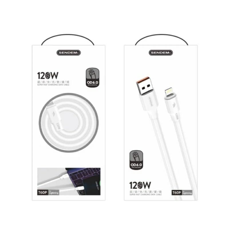 Sendem T60 120w Fast Charge / Quick Charge USB Cable For Micro Type-C ...