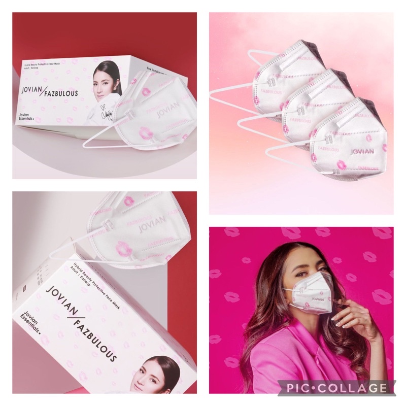 JOVIAN HYBRID MASK, HYBRID FAZBULOUS KISS, KF94 MASK (READY STOCK
